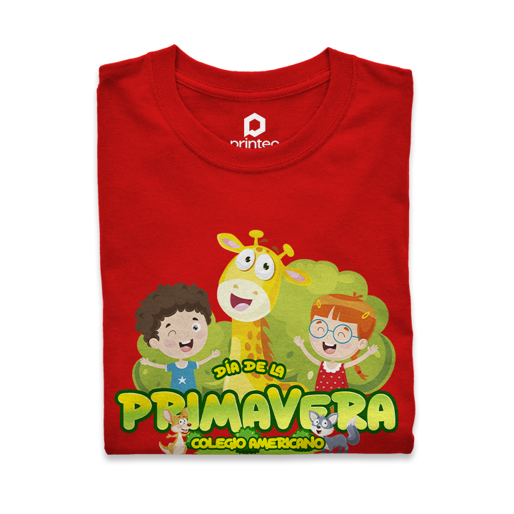 PLAYERA PRIMAVERA NIÑOS SONRIENDO – PRINTEO