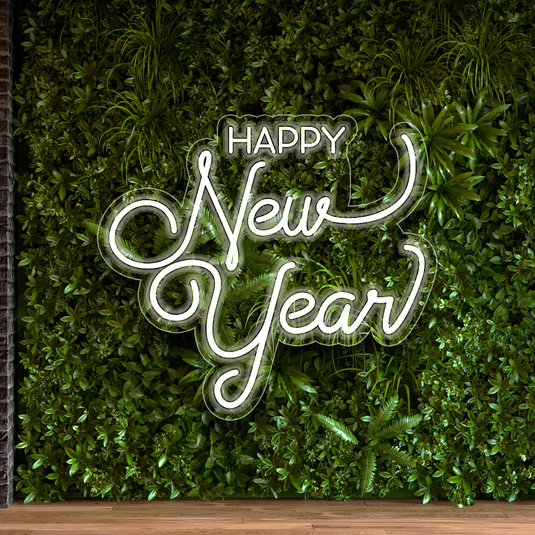 Letrero Neon HAPPY NEW YEAR