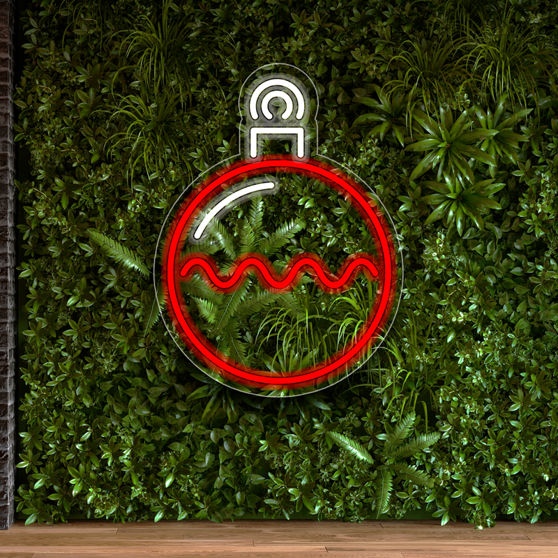 Cargue la imagen en el visor de la galería, Letrero Neon ESFERA NAVIDAD
