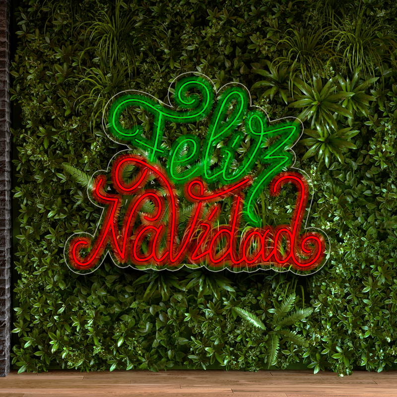 Cargue la imagen en el visor de la galería, Letrero Neon FELIZ NAVIDAD
