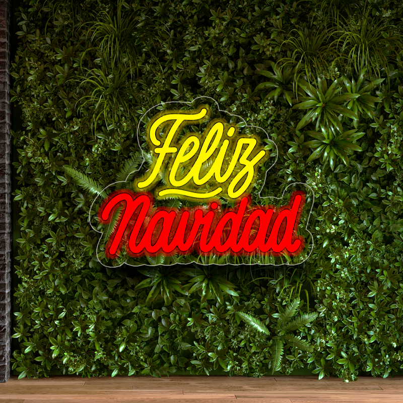Cargue la imagen en el visor de la galería, Letrero Neon FELIZ NAVIDAD
