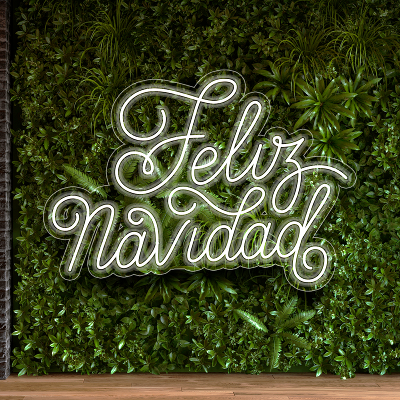 Cargue la imagen en el visor de la galería, Letrero Neon FELIZ NAVIDAD
