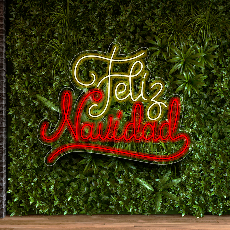Cargue la imagen en el visor de la galería, Letrero Neon FELIZ NAVIDAD
