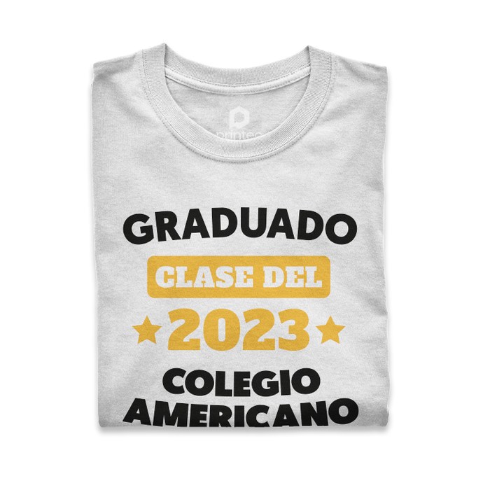 PLAYERA DE GRADUACIÓN