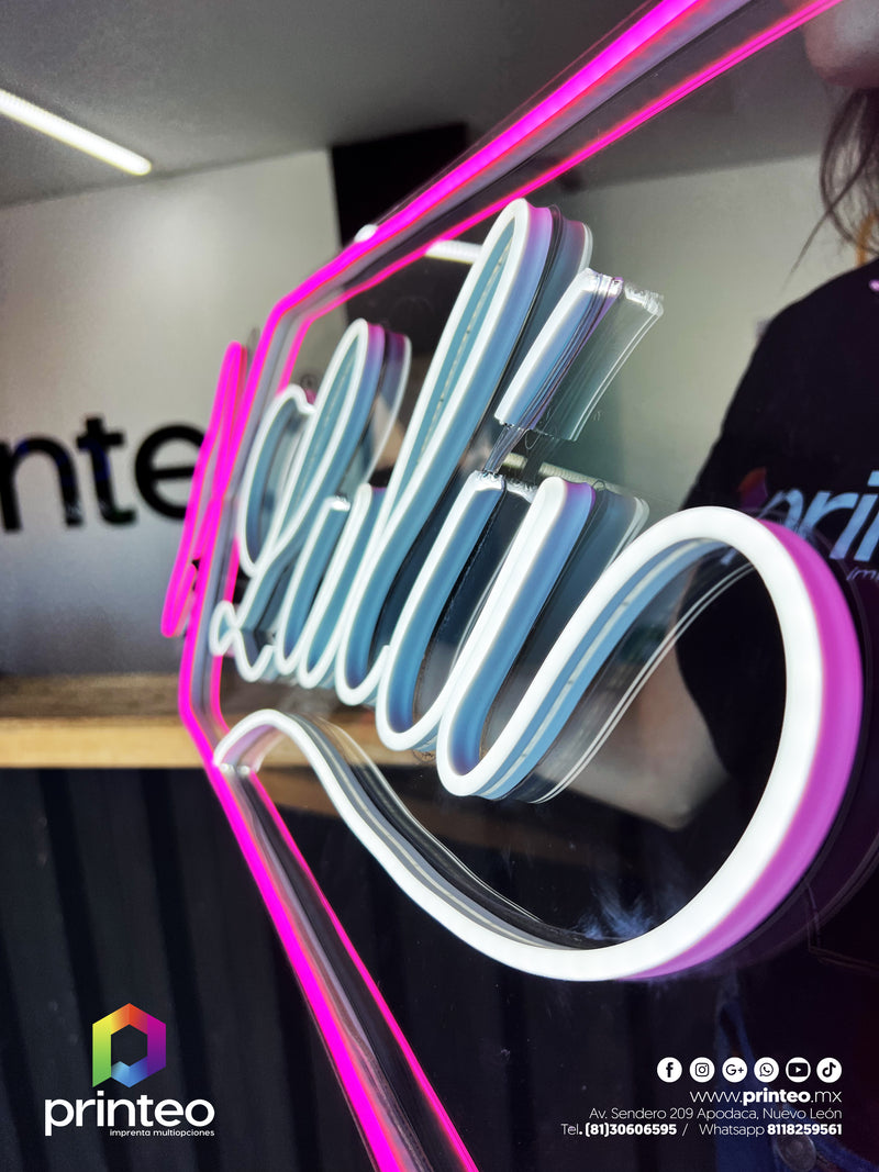Cargue la imagen en el visor de la galería, LETRERO NEON PERSONALIZADO
