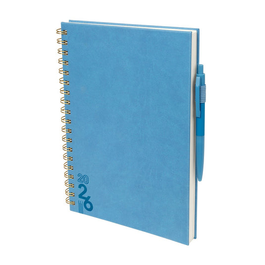 AGENDA SEMANAL ESPIRAL + PLUMA