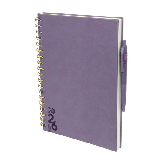 AGENDA SEMANAL ESPIRAL + PLUMA