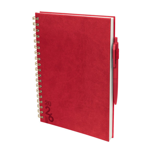 AGENDA SEMANAL ESPIRAL + PLUMA