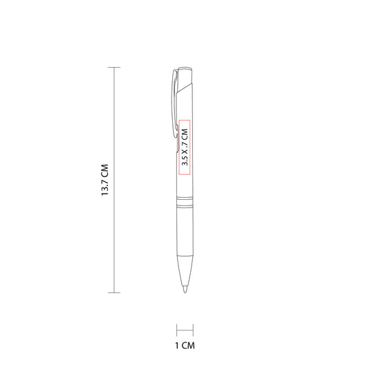 BOLÍGRAFO METÁLICO AROS
