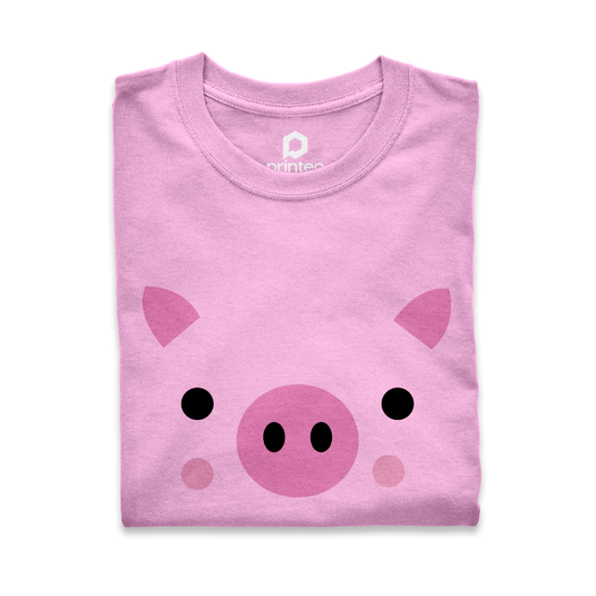 PLAYERA PRIMAVERA ANIMALES - COCHINITO