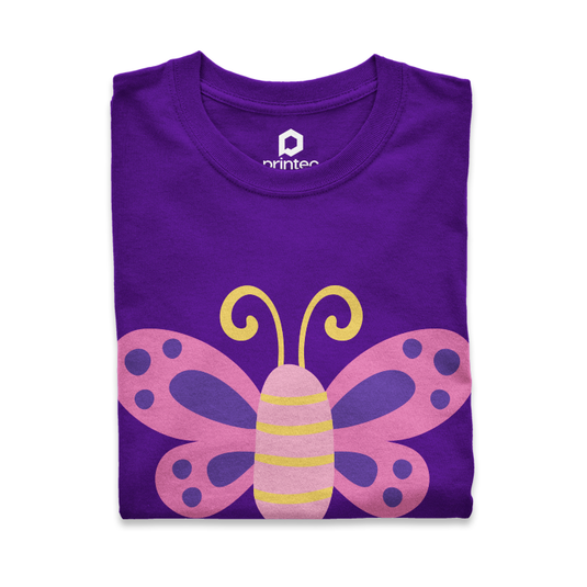 PLAYERA PRIMAVERA ANIMALES - MARIPOSA