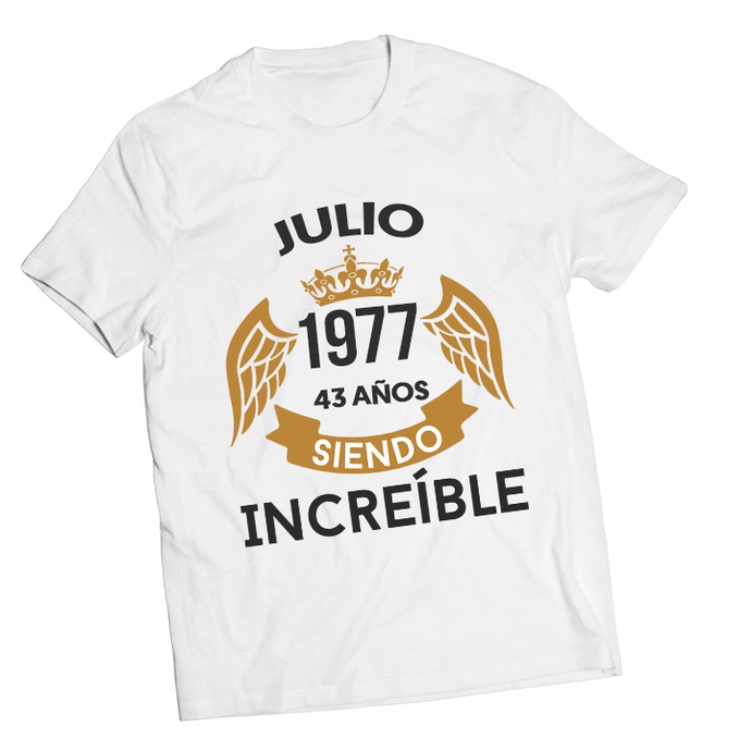 PLAYERA CUMPLEAÑOS