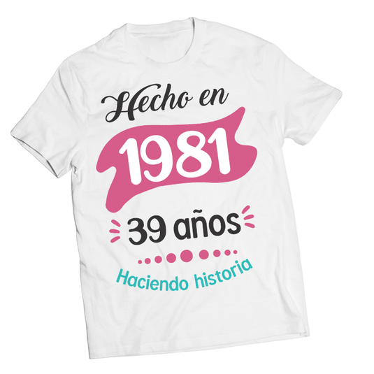 PLAYERA CUMPLEAÑOS