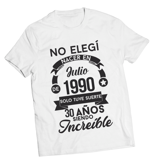 PLAYERA CUMPLEAÑOS