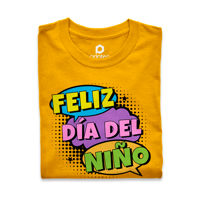 PLAYERA FELIZ DÍA DEL NIÑO