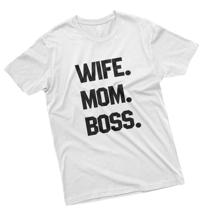 PLAYERA WIFE, MOM, BOSS