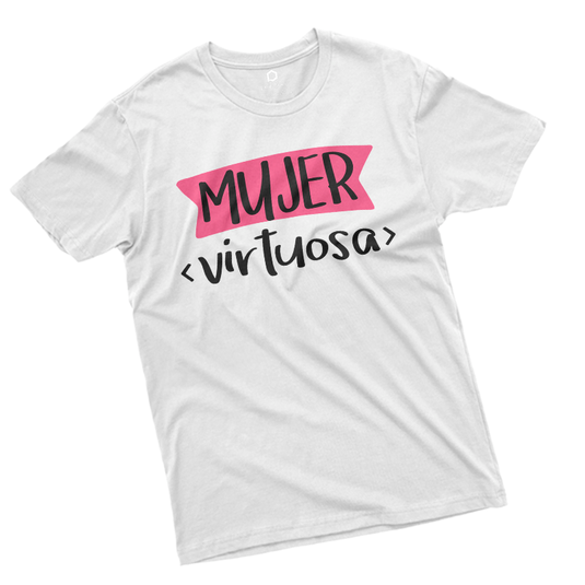 PLAYERA MUJER VIRTUOSA