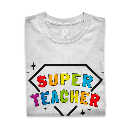 PLAYERA DÍA DEL MAESTRO SÚPER TEACHER - Main Image