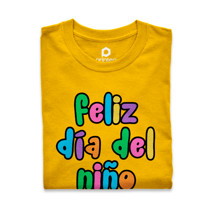 PLAYERA FELIZ DÍA DEL NIÑO