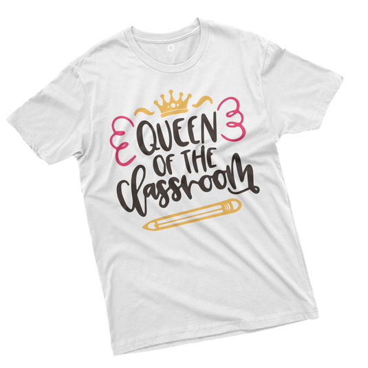 PLAYERA MAESTRO QUEEN OF THE CLASSROOM