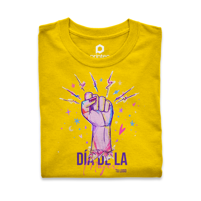 PLAYERA DÍA DE LA MUJER -  MANO MORADA