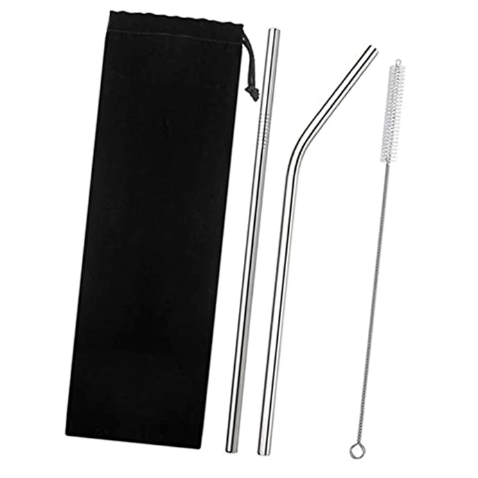 KIT DE POPOTE ECOLÓGICO DE ACERO INOXIDABLE