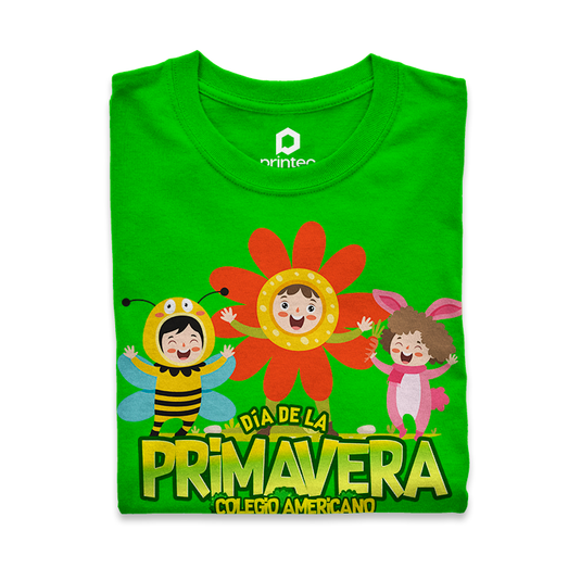 PLAYERA PRIMAVERA - DISFRAZ FLOR