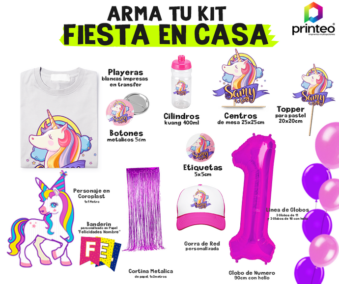 ARMA TU KIT FIESTA EN CASA