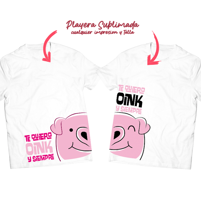 DUO DE PLAYERAS ENAMORADAS