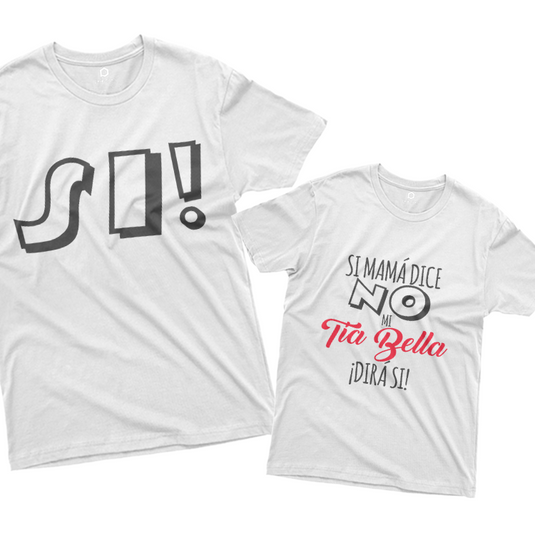 Playeras Tia Sobrina Playeras Personalizadas Para Sobrinos COMBO