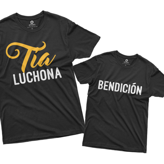 COMBO PLAYERAS SOBRINO LUCHONA BENDI