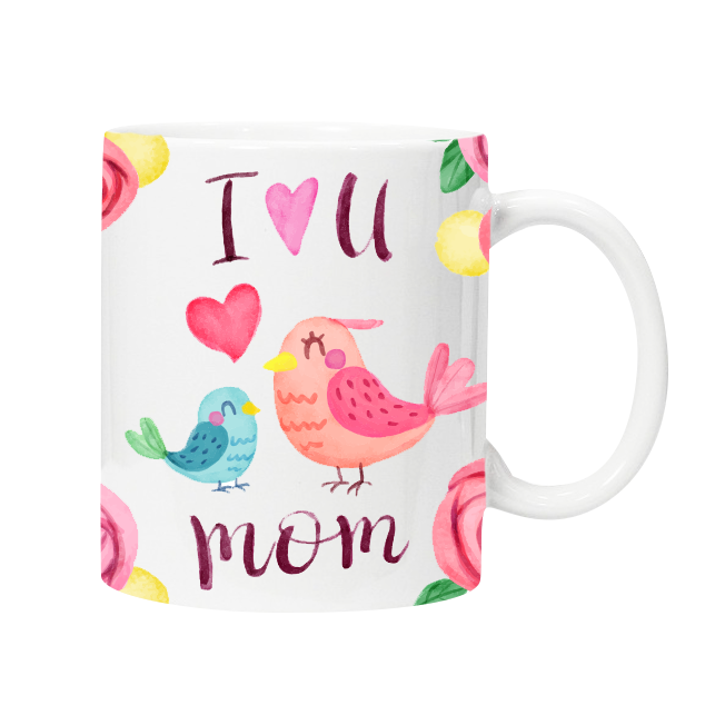 TAZA I LOVE U MOM